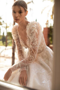 Vestido de noiva disponível para aluguel